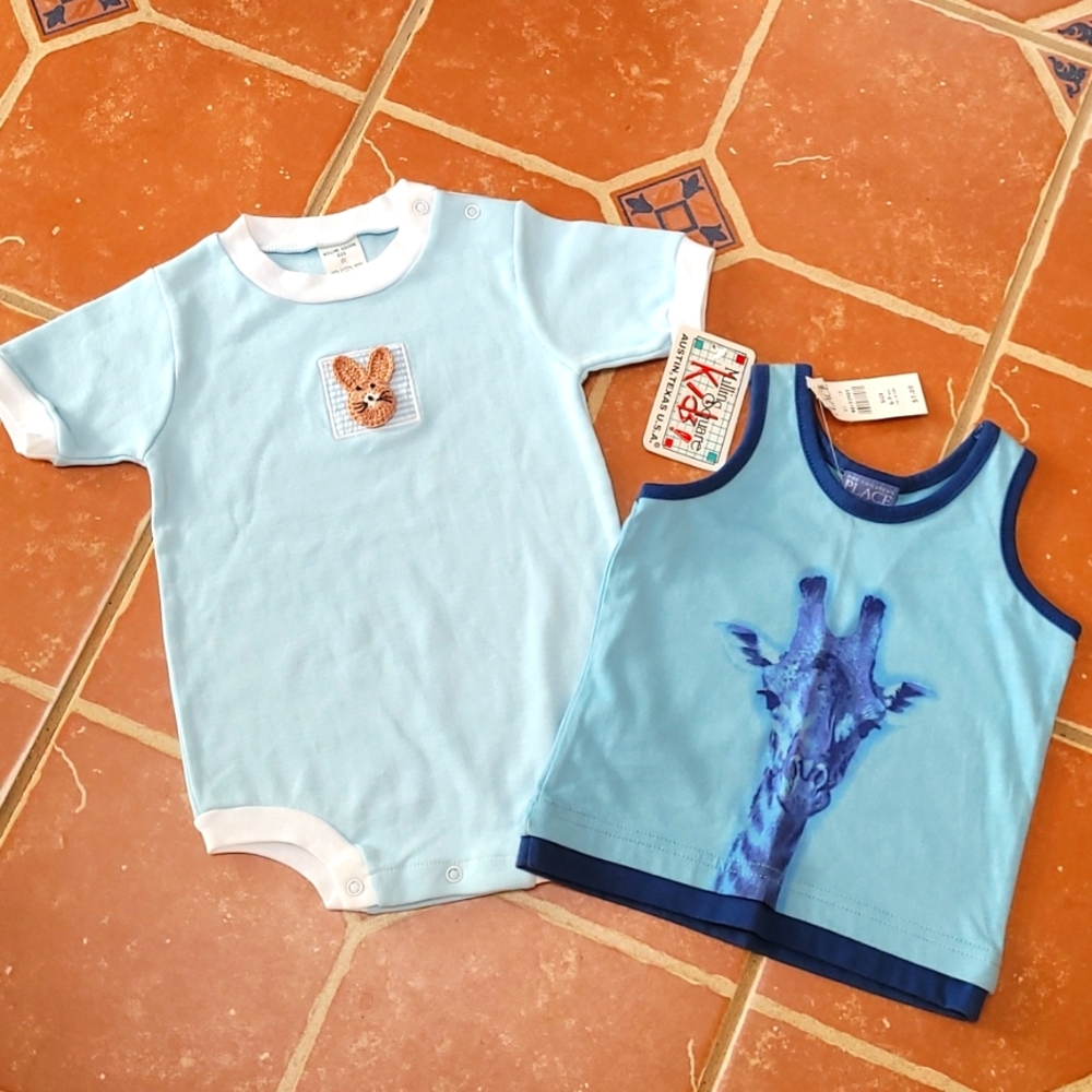 NWT Baby tops 6-9 months